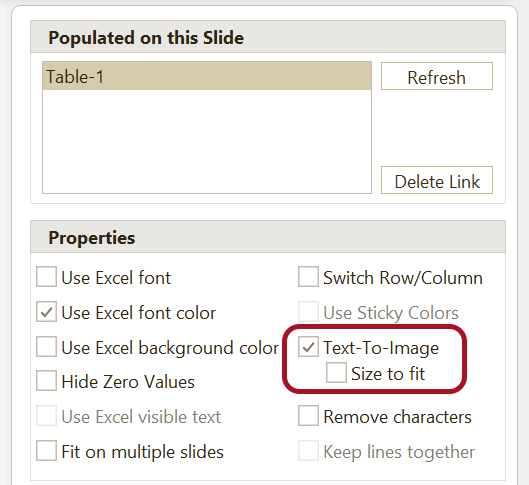 Set Text-To.Image in Populated Pane